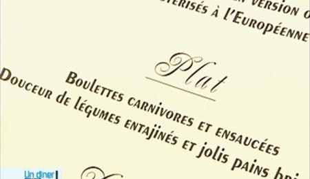 Boulettes de Boeuf, Tajine de Légumes et petits pains briochés...