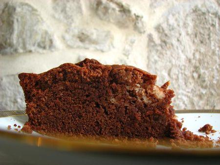 Gâteau au chocolat sans oeuf